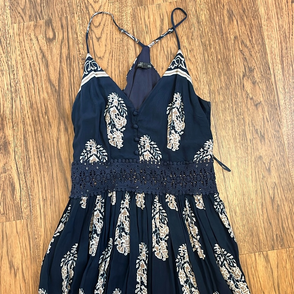 Patterned maxi dress